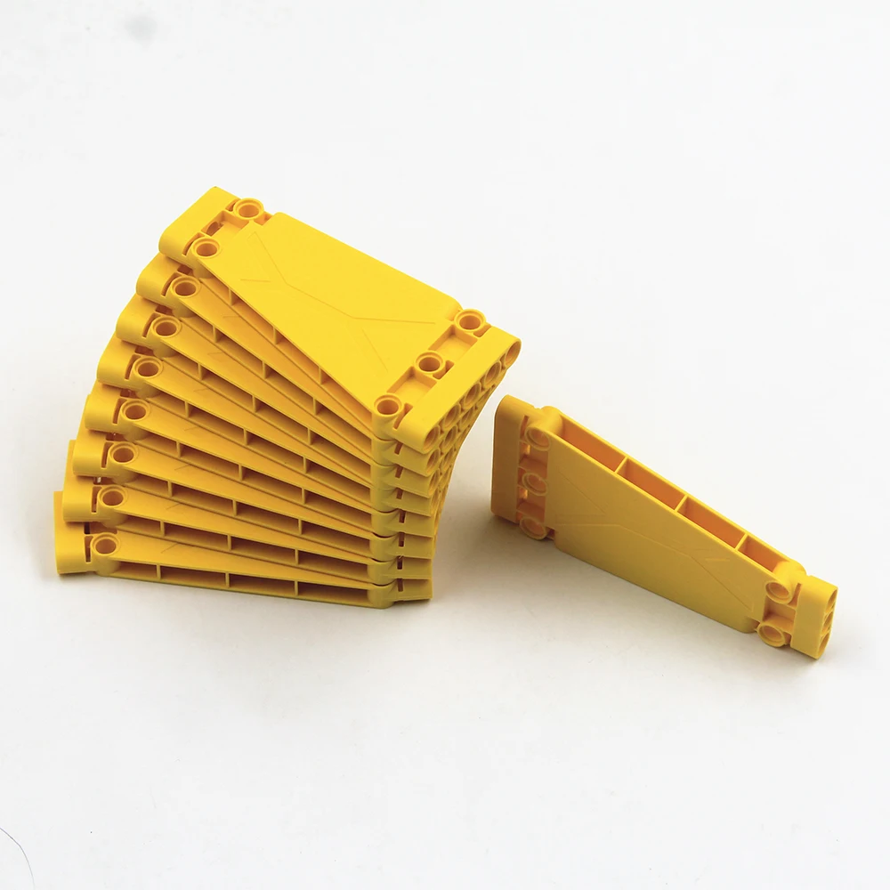

Self-Locking Bricks free of toys -- MOC Building Blocks 4 pieces Technic Panel With Angle 3x5x11 compatible with Lego