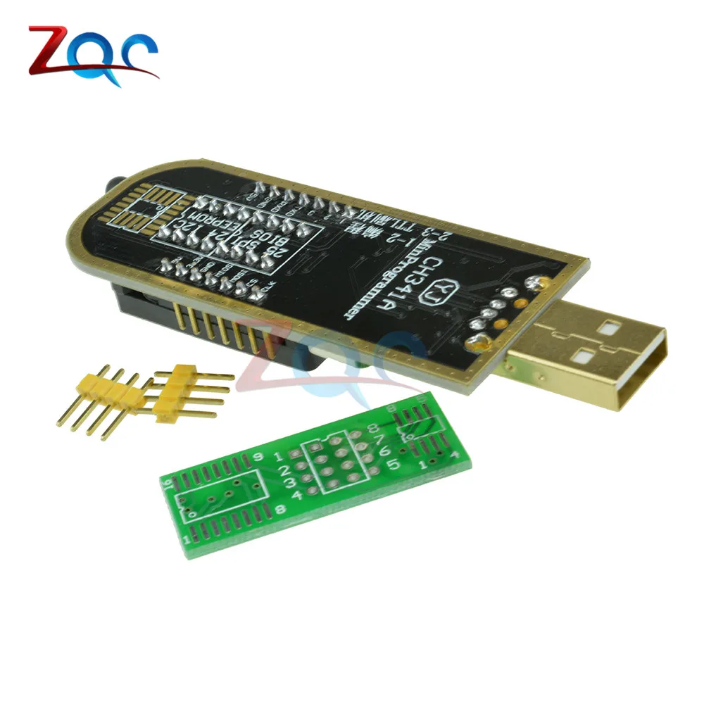 CH341A 24 25 серия EEPROM флэш-память биос USB программатор с программным обеспечением и Драйвером