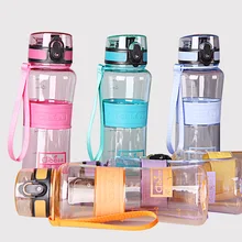 2017 tragbare 1000 ml Silikon-wasserflaschen Klettern Wandern Camp Sport Wasserkocher dicht Kunststoff Flasche Trinkbehälter