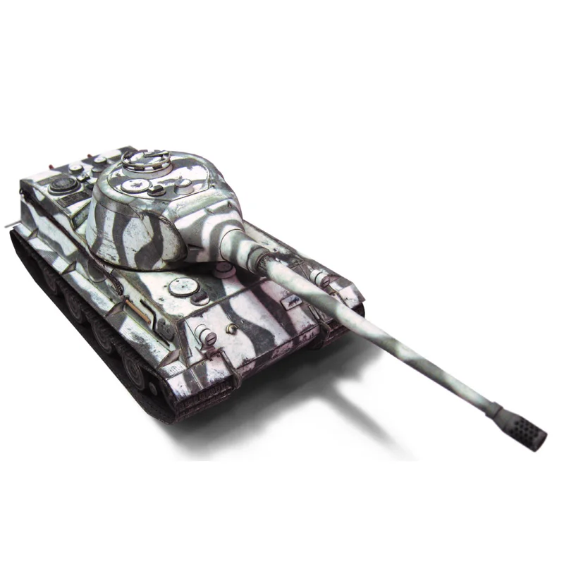 

Panzerkampfwagen VII Lowe GermanyI 1:50 Tank DIY Paper Models Kids Toy Puzzle Game Assemble Hand Work High Definition