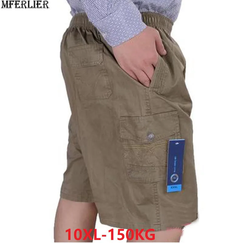 Big-size-men-s-summer-casual-Shorts-plus-size-loose-cotton-8XL-9XL-10XL-Large-size