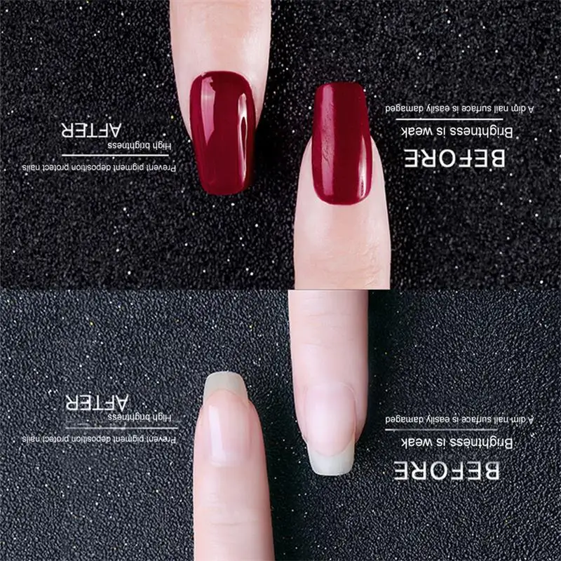 Zation أعلى دون طبقة لزجة واضح اللون مسمار الفن هلام ورنيش نقع قبالة أدى قاعدة أعلى معطف لا يمسح شفافة هلام ورنيش