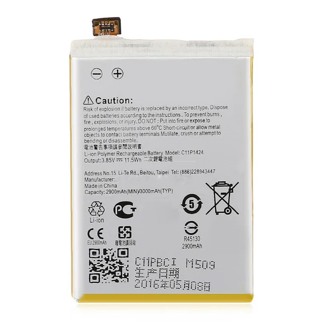 ISUNOO 3000 мАч C11P1424 Аккумулятор для ASUS Zenfone 2 ZE551ML ZE550ML 5 дюймовый аккумулятор