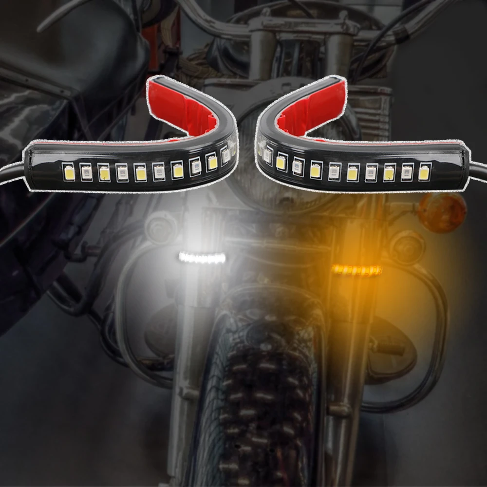 

LEEPEE Motorcycle Accessories LED Turn Signal Light Turn Signal Lamp 1 Piece Motorcycle Flasher Motorbike Indicator Light