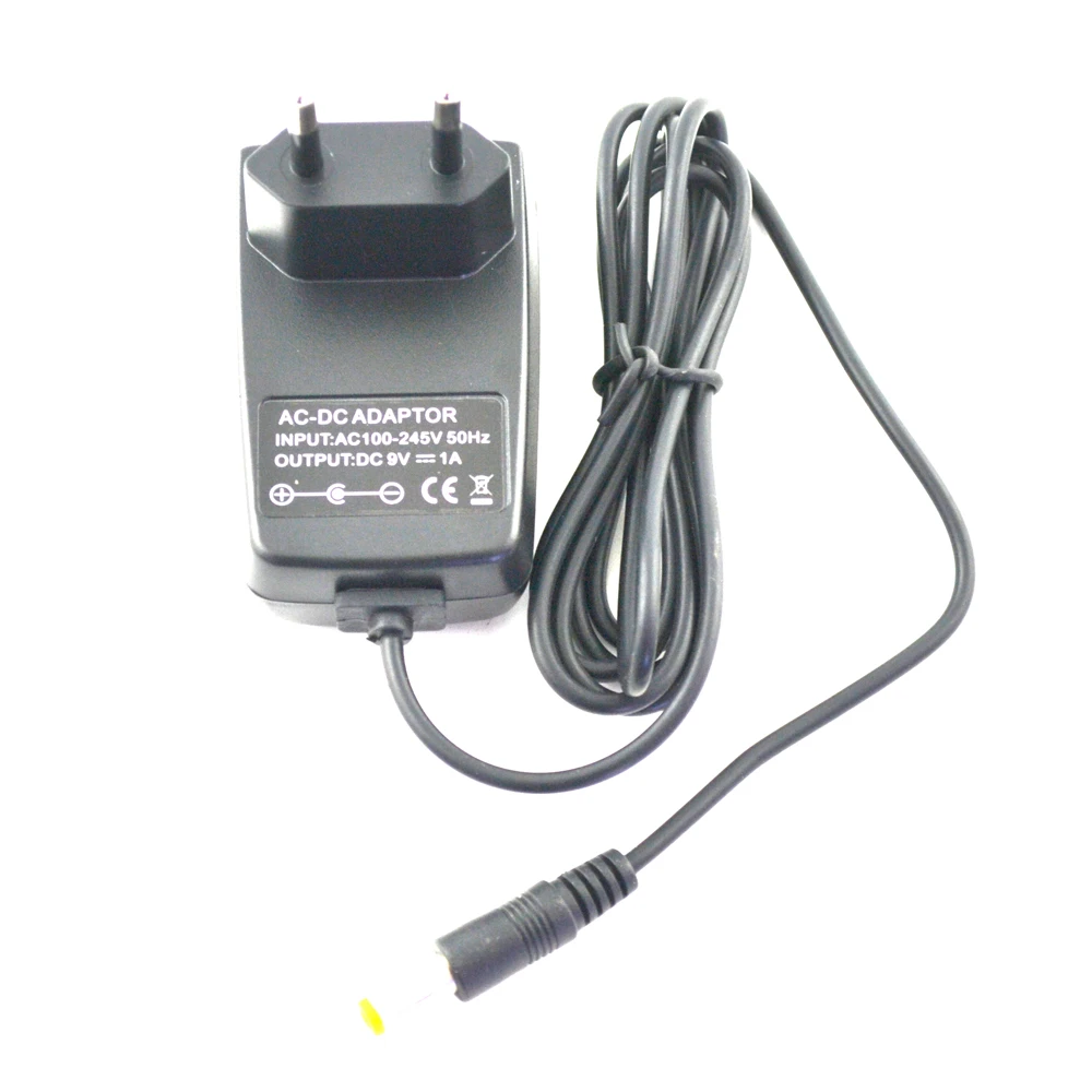 100 шт. Высокое качество ЕС Plug AC DC адаптер домашний блок питания розеточного типа 100-245 V 9 V 1A для не SNES но для NES Кабель зарядного устройства