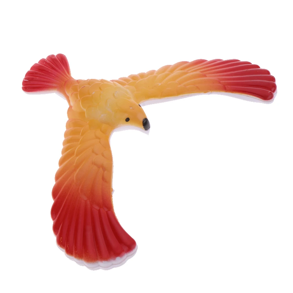 1pcs Magic Balancing Bird Science Desk Eagle with Triangle Stand Toy Physics Barycenter Exploring Kid Educational Gifts