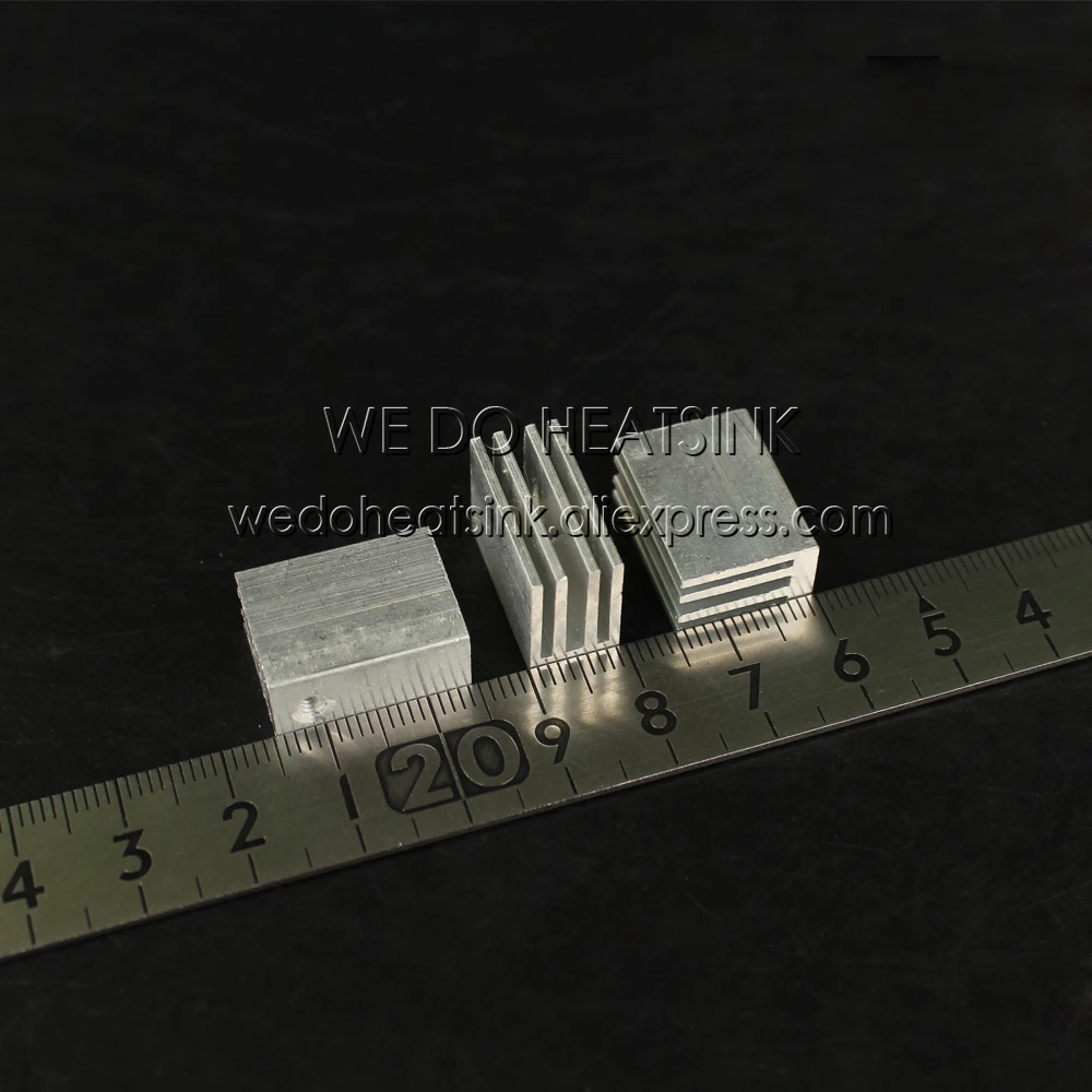 50 шт. 19,5x9x14,2 мм Малый алюминий теплоотвод графическая карта радиатор для компьютерные компоненты
