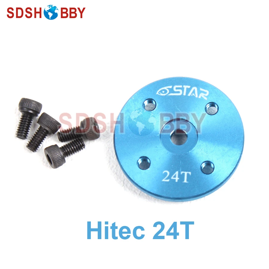 6starhobby 60 мм углеродное волокно одиночный сервопривод с 25T Futaba/ 24T Hitec/ 23T JR для 80