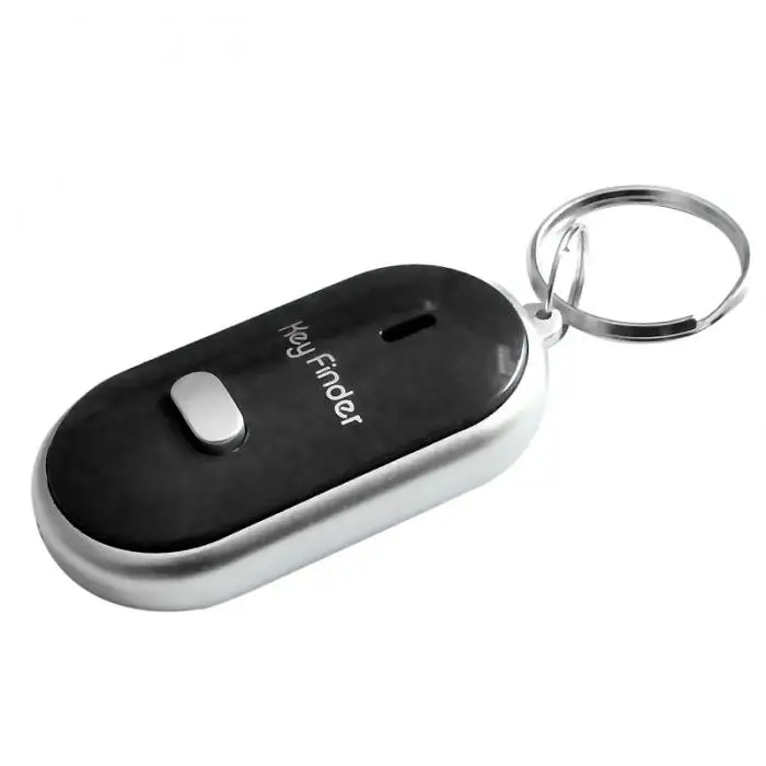 Светодиодный Key Finder брелок, позволяющий быстро и без труда найти потерянные ключи брелок свисток звук Управление Hi; Прямая поставка