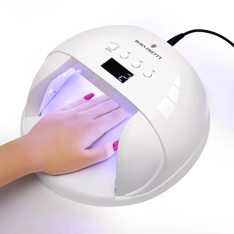 

BORN PRETTY 48W LED UV Lamp For All Soak Off UV Gel Polish With Infrared Sensing 30/60/90s Curing Machine Nail Art Dryer Tools