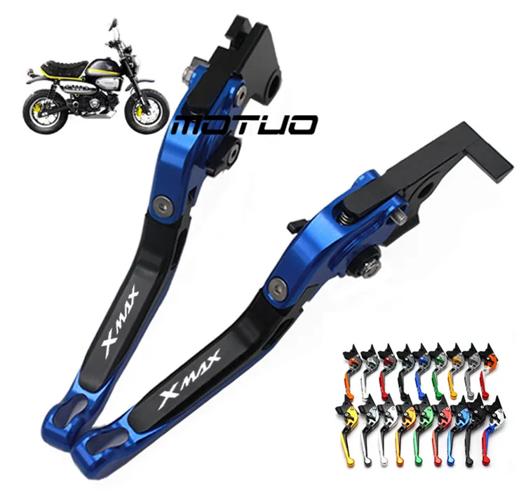 

XMAX Logo For YAMAHA X-MAX X MAX XMAX 250 400 XMAX250 XMAX400 Motorcycle Accessories Aluminum Aluminum Brake Clutch Levers