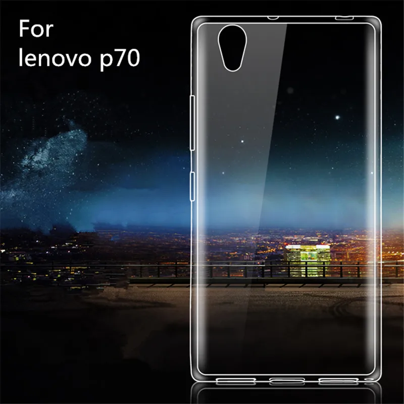 forLenovo P70 Case On For Lenovo Cover P70t p70-t P 70 Ultra Slim Clear Transparent Invisible Tpu Soft Back Coque |