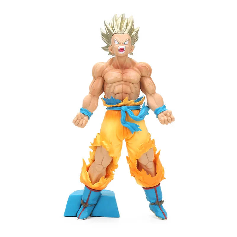 10-26 см Dragon Ball Z DXF фигурки стволы Вегета Супер Saiyan Бог Сон Гоку Фриза куририн Коллекционная модель игрушки драконбол куклы - Цвет: gold yellow opp 20cm