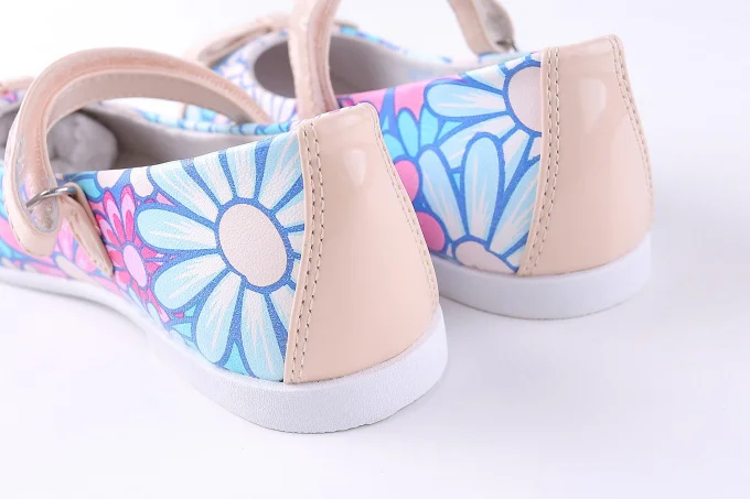 Mingkids Spring Autumn Girls Fashion Princess Flat Shoes Bow PU Leather Child for School Export EU Mingkids Spring Autumn Girls Fashion Princess Flat Shoes Bow PU Leather Child for School Export EU