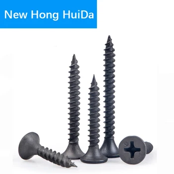 

Phillips Cross Recessed Self-tapping Electronic Drywall Screws Countersunk Head Wood Screw Black Carbon Steel M3.5