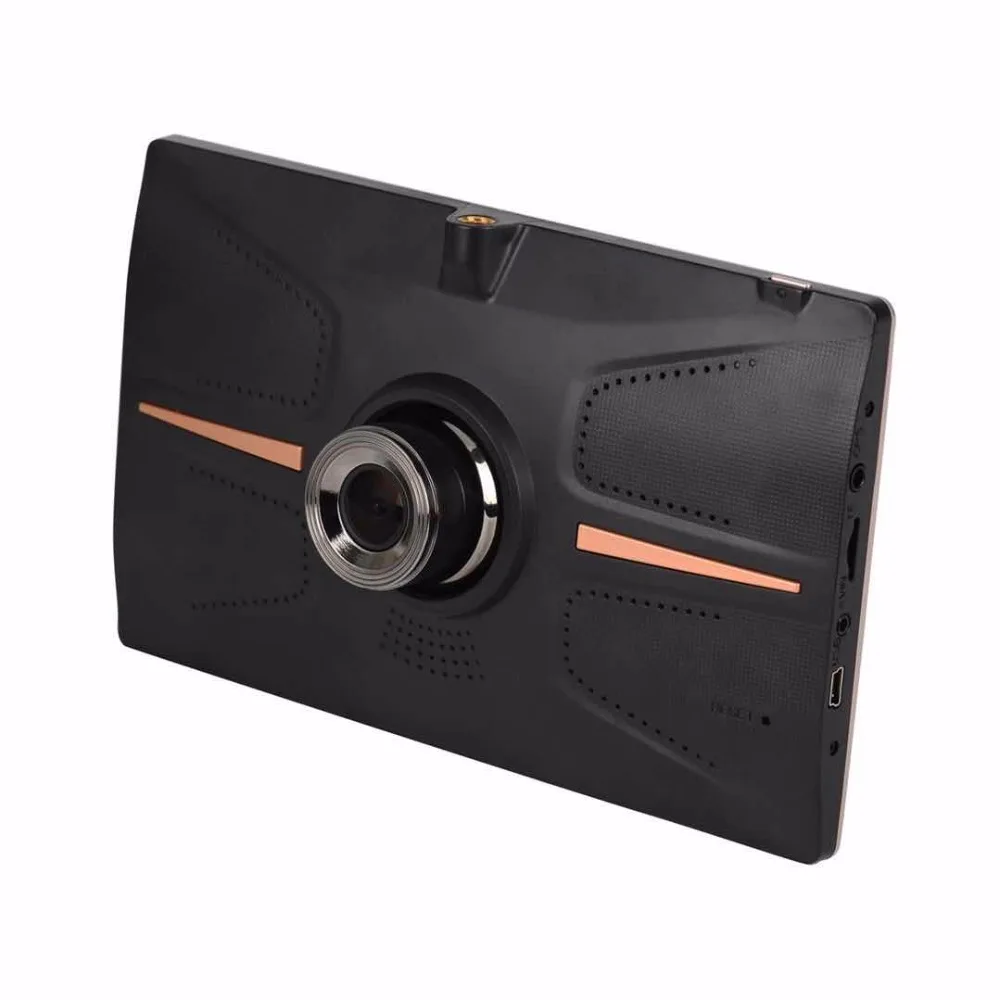Karadar 7 дюймов IPS экран 1024*600 автомобилей GPS навигации Android 4.4 с передней DVR 720 P Bluetooth wi