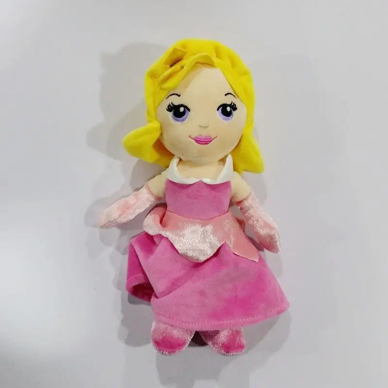 Милая принцесса Рапунцель маленькая Русалочка, Золушка Белль Спящая красавица мини плюшевые куклы для подарочный набор игрушек для девочек