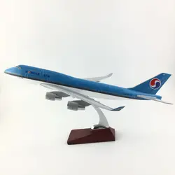 45-47 см корейский воздуха Airways 1:150 металлического сплава модель самолета Коллекция Модель самолета Игрушечные лошадки Подарки бесплатная