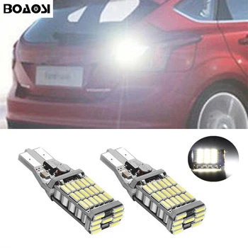 

BOAOSI 2x Canbus Error Free T15 W16W 921 Car LED Lights Rear Reversing Tail Light for Ford new focus EDGE KUGA NEW MONDEO 2013