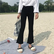 Дешевая Новинка весна осень Горячая Распродажа женские модные повседневные джинсовые брюки XC8