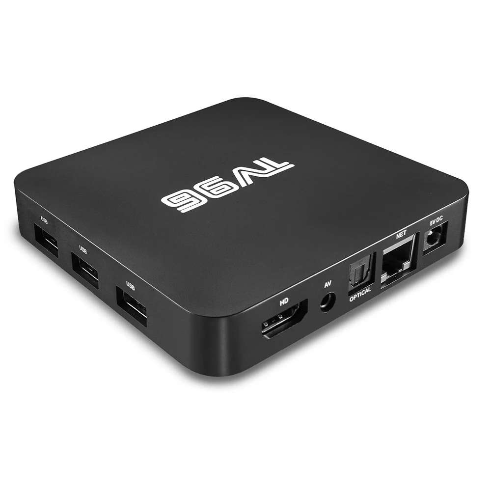 ТВ приставка TV96 Smart Android 8 1 2 ГБ/16 ГБ четырехъядерный процессор RK3328 4K Ultra VP9 H.265 BT4.0 3D
