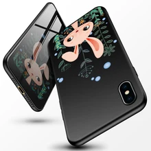 

Soft Silicone Case For iPhone Xs Max Cover Cute Cartoon Animal 3D Relief Patterend Phone Cases Cover For iPhone Xs Max