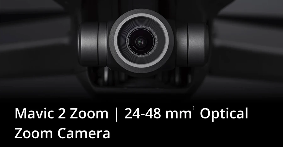 DJI Mavic 2 Zoom Gimbal camera(оригинальная часть) 1,23 дюймов CMOS 12MP сенсор 24-48 мм возможность увеличения камеры Совместимость с Mavic 2 Zoom