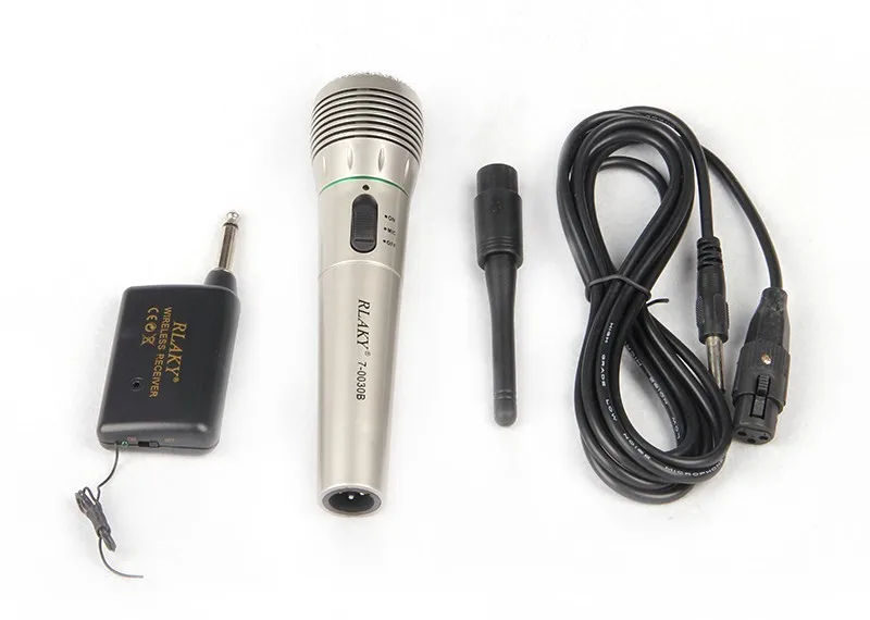 RLAKY Wire & Wireless Professional KTV Wireless Microphone+Mic Receiver