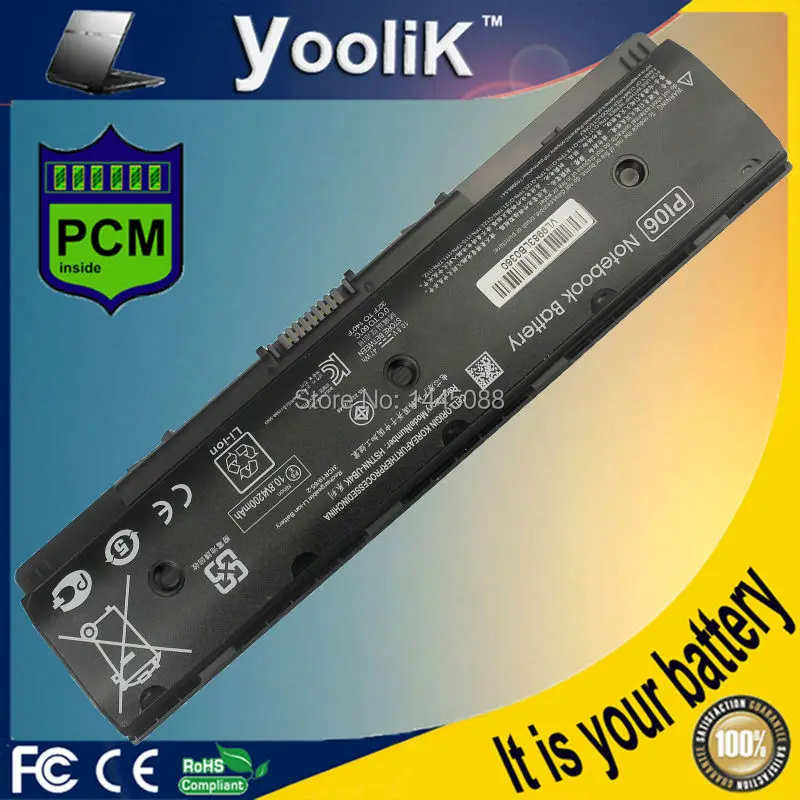 PI06 laptop Battery for Pavilion 14 15 H6l38aa 710417-001 Pi06 Notebook series Hstnn-yb4o HSTNN-YB4N PI06 laptop Battery for Pavilion 14 15 H6l38aa 710417-001 Pi06 Notebook series Hstnn-yb4o HSTNN-YB4N