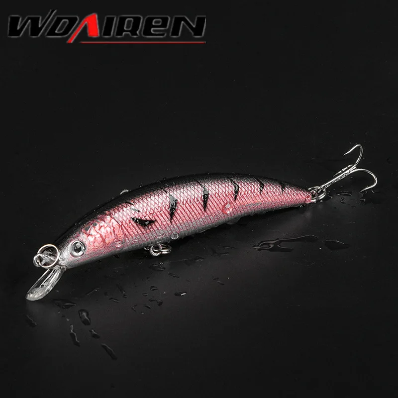 

WDAIREN 1Pcs Hard Plastic Minnow Fishing Lure 3D Eyes Crankbait Wobbler 11cm 11g Artificial Bait Tackle peche pesca jerkbait