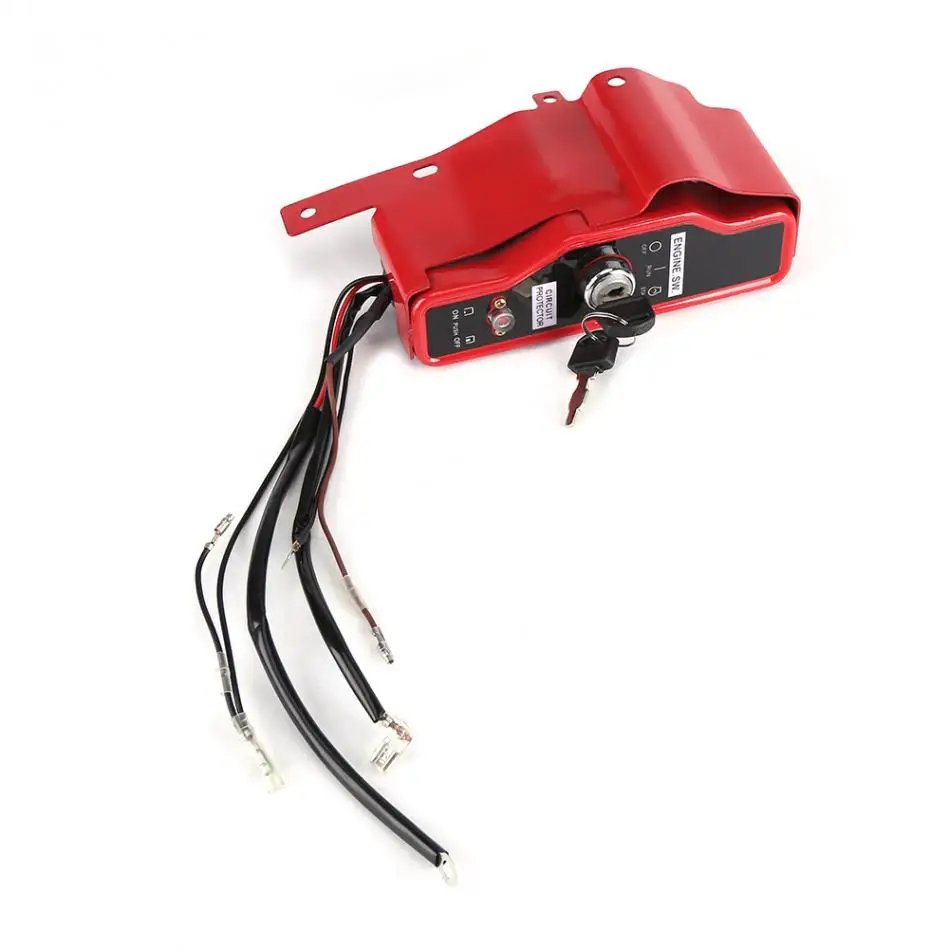 

Key Ignition Switch Box Electric Ignition Switch with 2 Key Panel for Honda GX340 GX390 11HP 13HP Engine