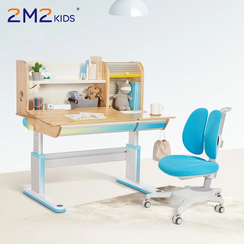 Ergonomic Study Desk 2m2kids Children Study Table And Chair