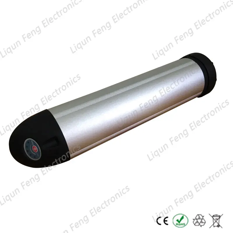 Clearance Wholesale 5pcs/lot Free Tax Electric Bike Battery 36V 15AH Water bottle li-ion Battery 36V 500W E-Bike kettle battery with Charg 9