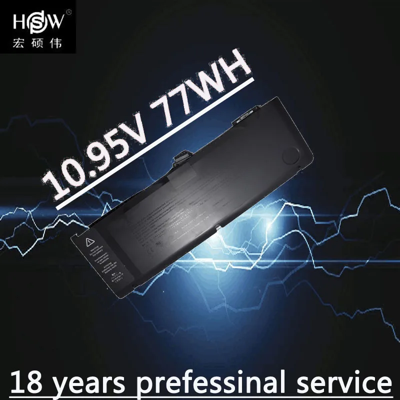 HSW Аккумулятор для ноутбука APPLE A1382 020-7134-01 661-5844 MC723LL/A &amp MC721LL/A A1286 Macbook Pro 2011 версия