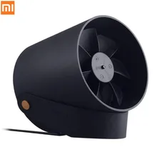 Xiaomi Mijia VH мини-вентилятор портативный USB Настольный вентилятор Супер Довольно сенсорное управление металлический каркас двойной мотор драйверы для офиса дома