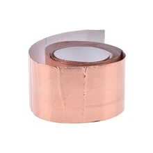 50mm X 1m 1-side Conductive Adhesive EMI Shielding Copper Foil Tape Great For Slug Repellent EMI Shielding Stained Glass