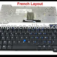 Тетрадь Клавиатура для ноутбука HP Compaq nc8430 nw8440 NX8420 Матовый Черный FR* французской версии AZERTY-k051926v1 fr