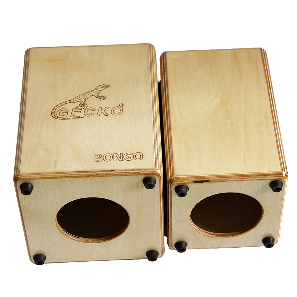 GECKO BONGO-2 CS087 Cajon сиамский ящик барабаны/Ручной Ударный барабан инструменты