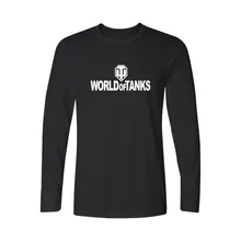 World Of Tanks 2017 New Summer T Shirt Mens Plus Size O-Neck Casual Tshirt Fashion Brand Streetwear Hip Hop Long Sleeve Tees