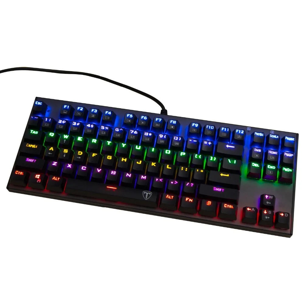 Mechanical Gaming Keyboard with Programmable Keys Anti