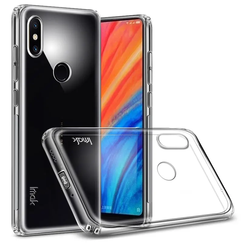 

Airbag For Xiaomi Mi MIX 2S Case IMAK Soft TPU transparent silicone phone shell Silicon clear Back Cover For Xiaomi MIX2S case