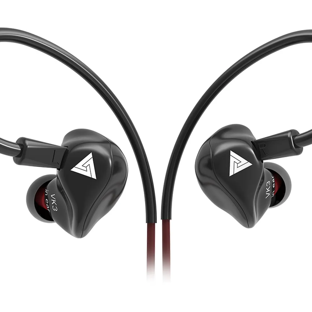 Гарнитура VOBERRY QKZ VK3 с микрофоном Hi Fi стерео гарнитура металлические басы активное