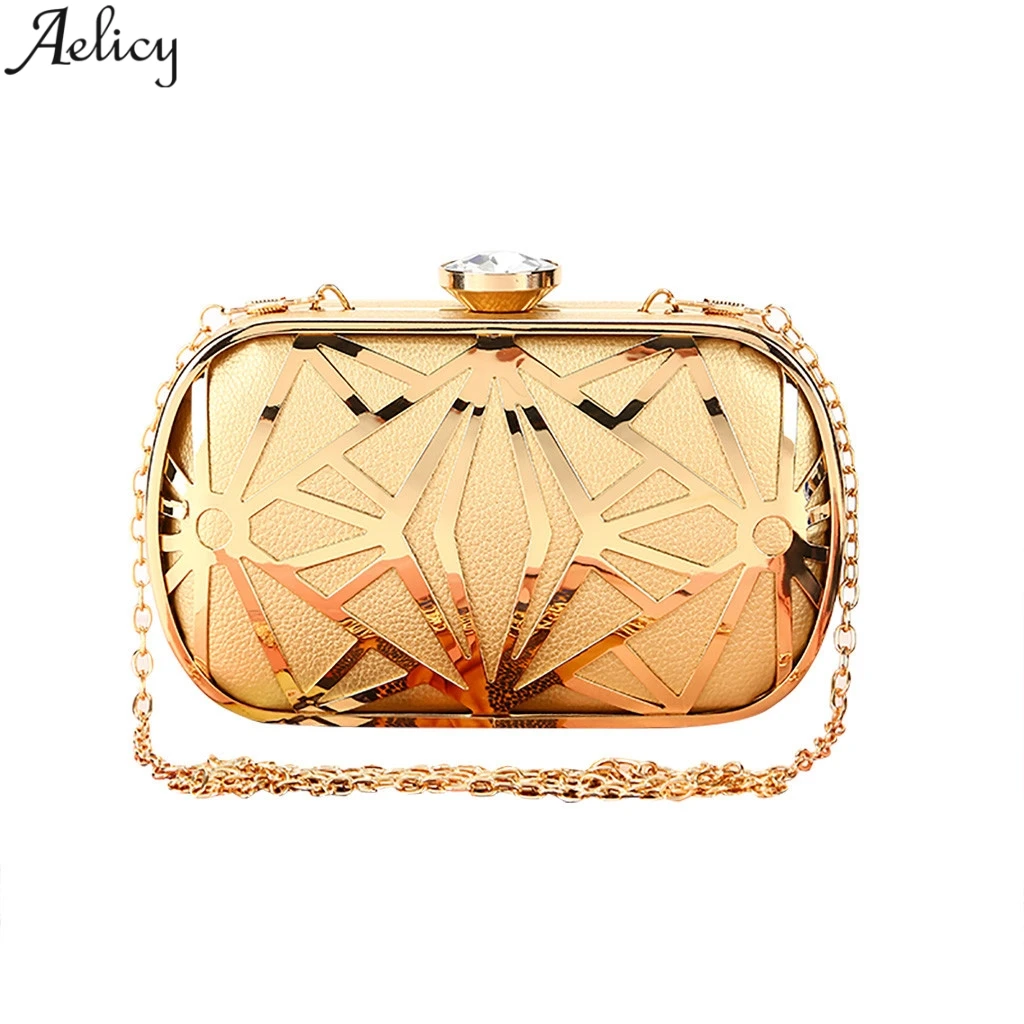 

Aelicy Women Rhinestone Mantal Banquet Minaudiere Evening Party Bag Ladies Stylish Clutch Bag Handmade Handbag Bolso De Dama