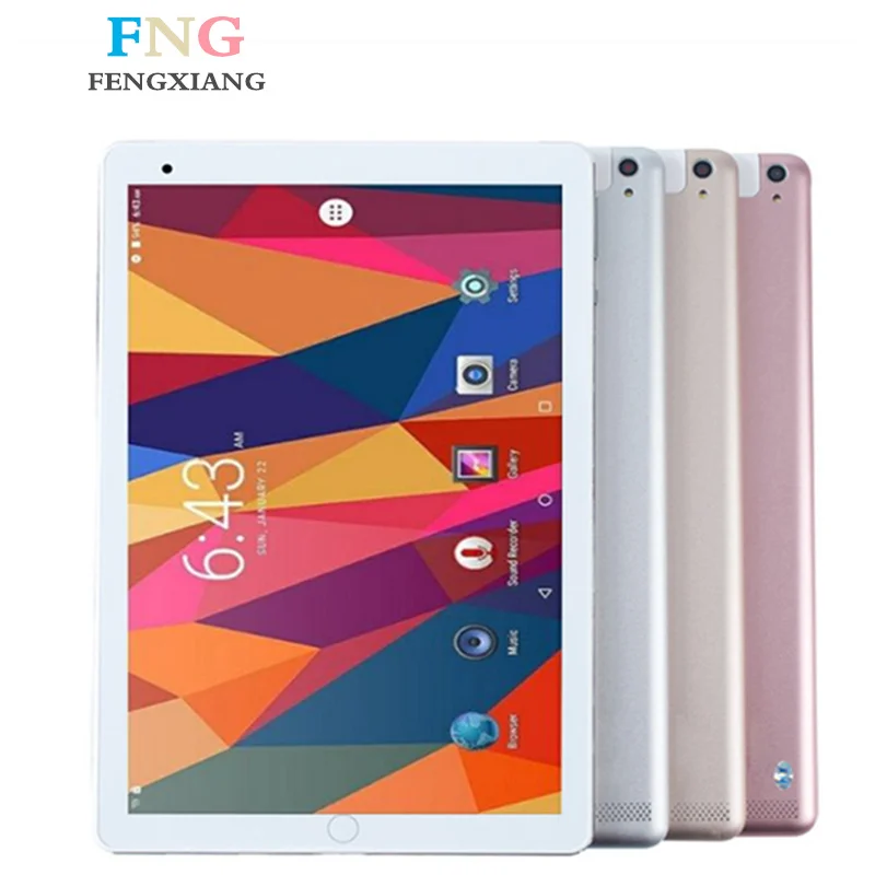 FENGXIANG Octa Core 9.7 Inch tablet MTK6582 Android Tablet 4GB RAM 64GB ROM Dual SIM Bluetooth GPS Android 7.0 10 Tabl DHL Free