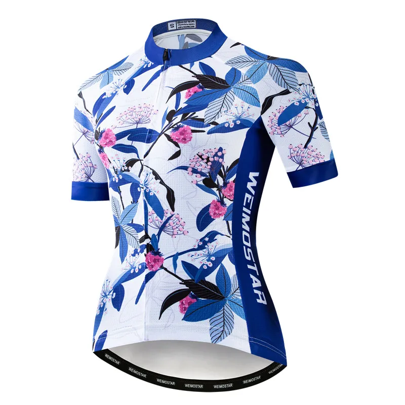 Weimostar Skull Велоспорт Джерси Женская дышащая рубашка для езды на велосипеде MTB велосипед Джерси Топ Анти-УФ велосипедная Одежда Майо Ciclismo - Цвет: Color 11