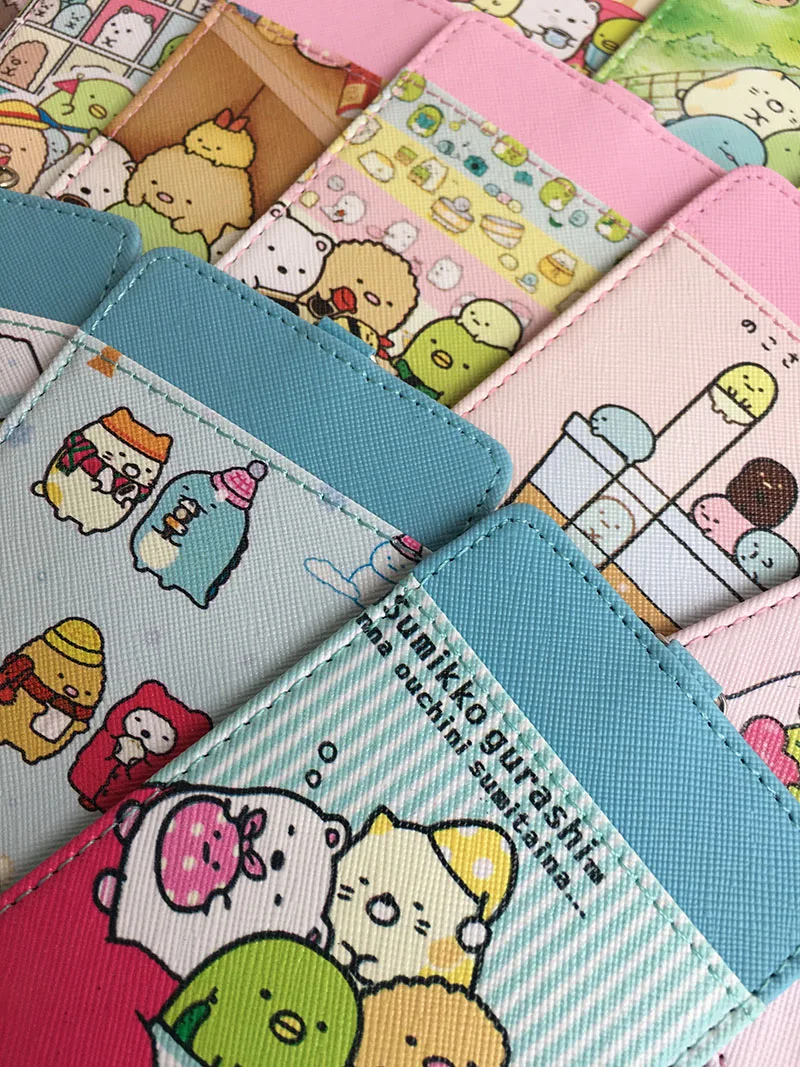 IVYYE Sumikko gurashi мультяшный плюшевый мини чучело карты монета милые животные сумки Держатель наличные кредитные мягкие кошельки Новые