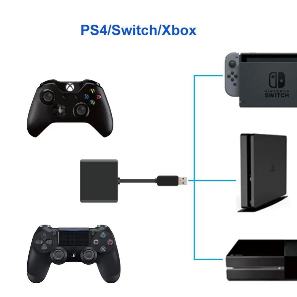 Professional Bluetooth Keyboard and Mouse Converter for Game Controller Pubg Mobile