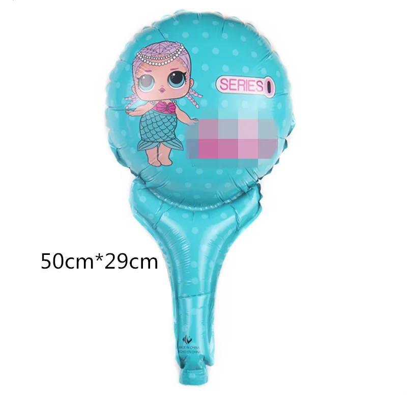 10 Hand stick blue
