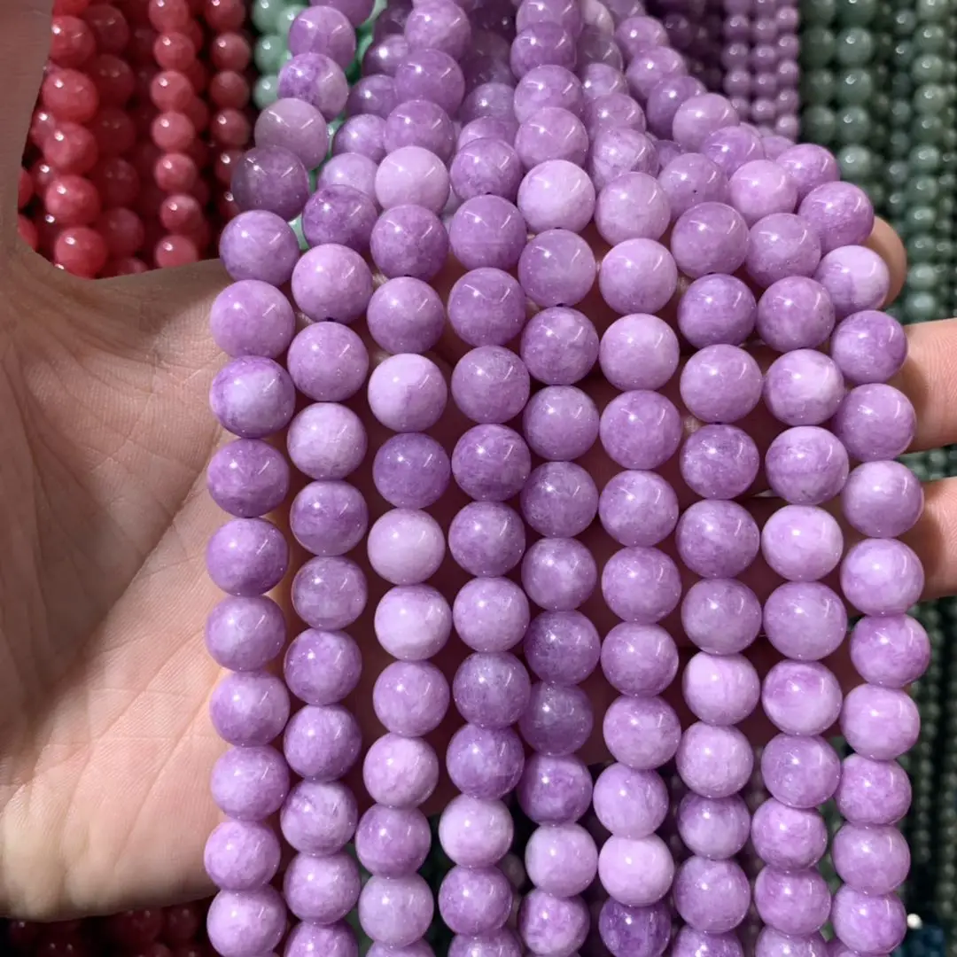 Мужские бусины из камня spodumene/Kunzite незакрепленные Бусины Из Натурального кварца