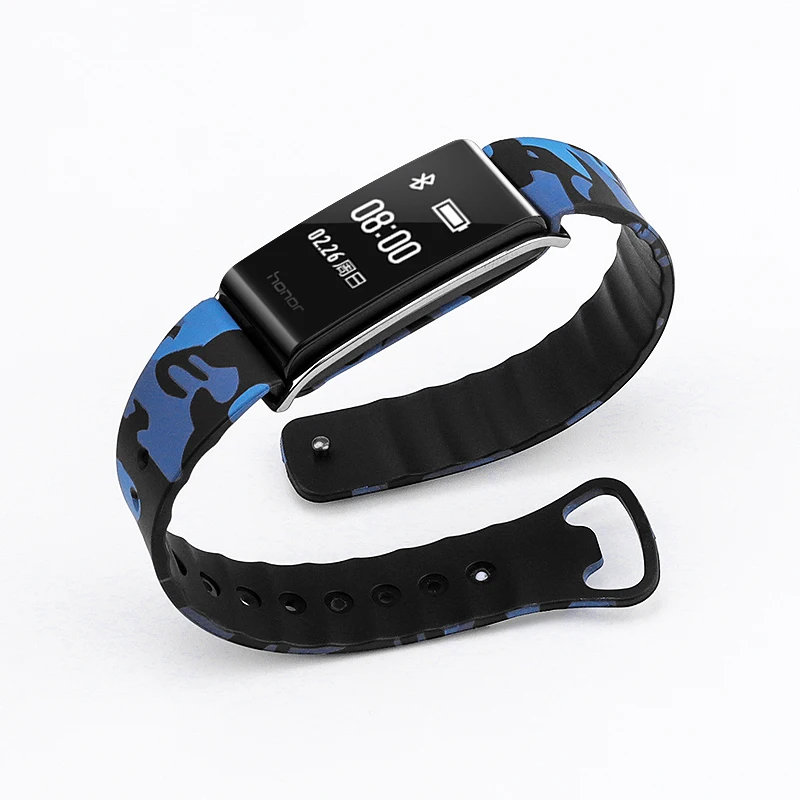 Силиконовый ремешок для huawei band A2 Спортивный Браслет замена Смарт часы браслет свежий вид красочный камуфляж спортивный ремешок
